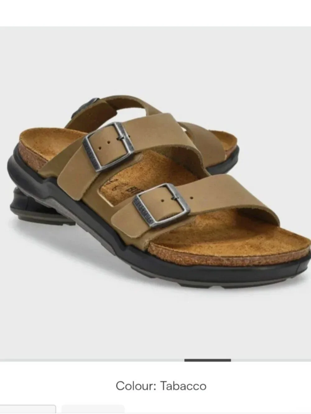 Birkenstock Arizona Crosstown Oiled Leather Sandals Sz 40 Rugged Sole L9 M7 New